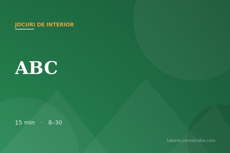 Ilustrație pentru jocul ABC