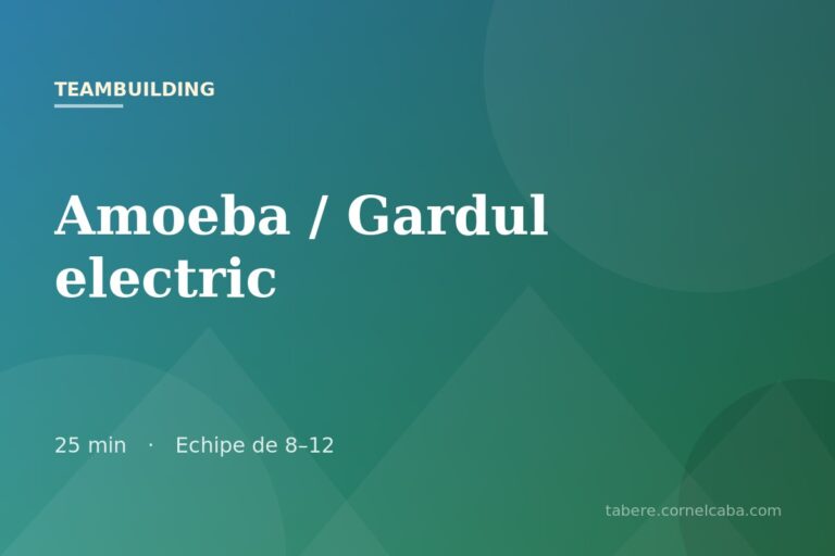 Ilustrație pentru jocul Amoeba / Gardul electric