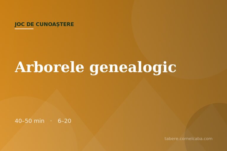 Ilustrație pentru jocul Arborele genealogic