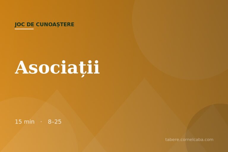 Ilustrație pentru jocul Asociații
