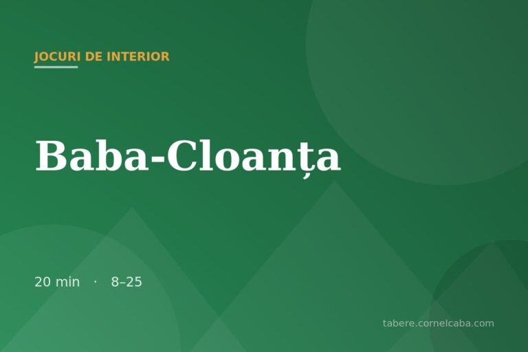 Ilustrație pentru jocul Baba-Cloanța