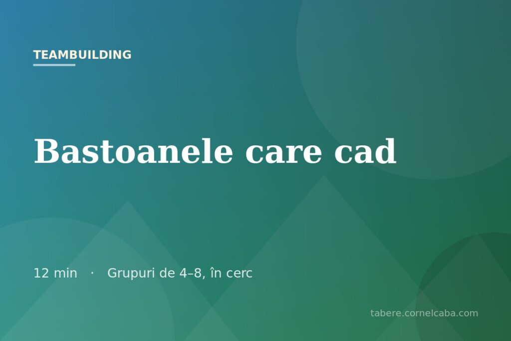 Ilustrație pentru jocul Bastoanele care cad