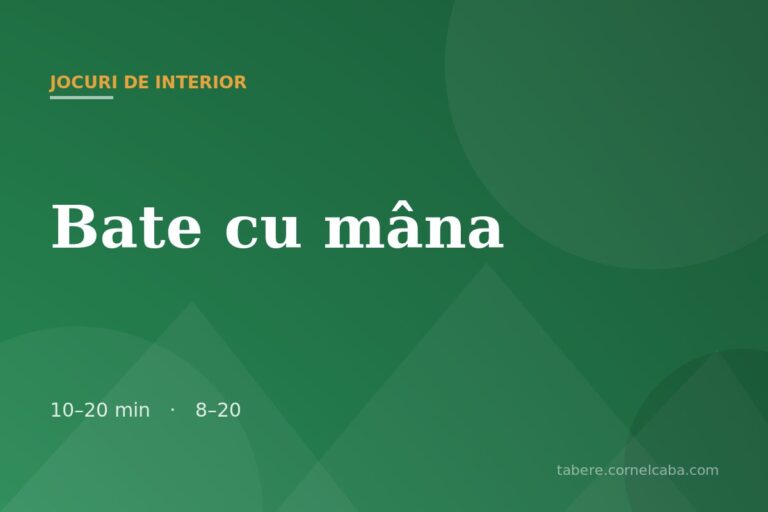 Ilustrație pentru jocul Bate cu mâna