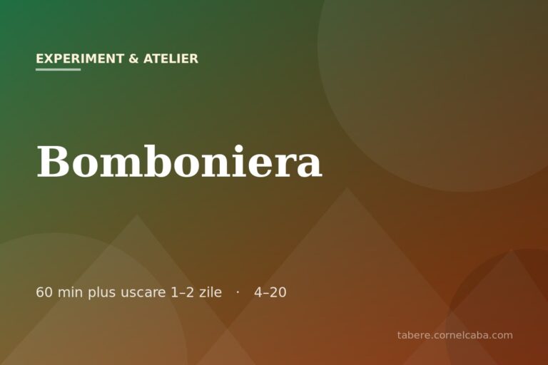 Ilustrație pentru jocul Bomboniera