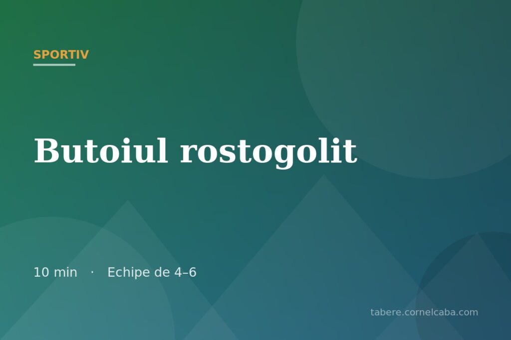 Ilustrație pentru jocul Butoiul rostogolit