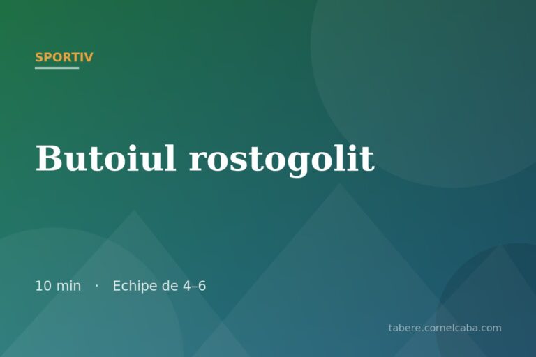 Ilustrație pentru jocul Butoiul rostogolit