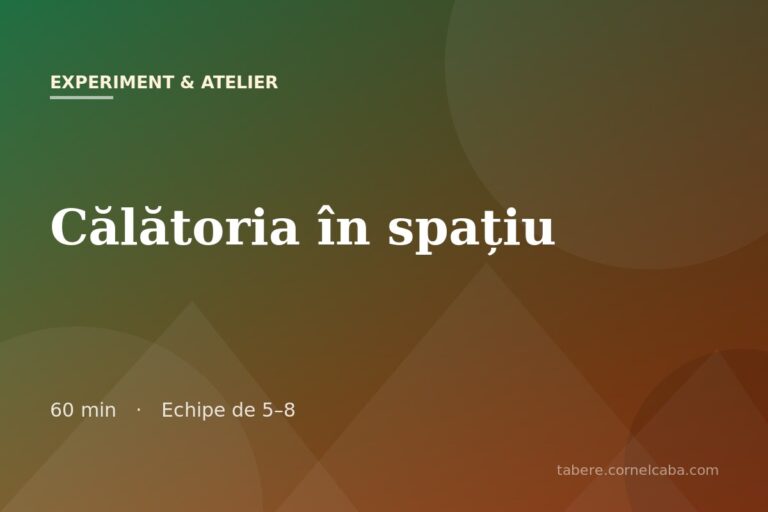 Ilustrație pentru jocul Călătoria în spațiu