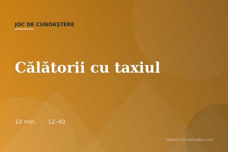 Ilustrație pentru jocul Călătorii cu taxiul