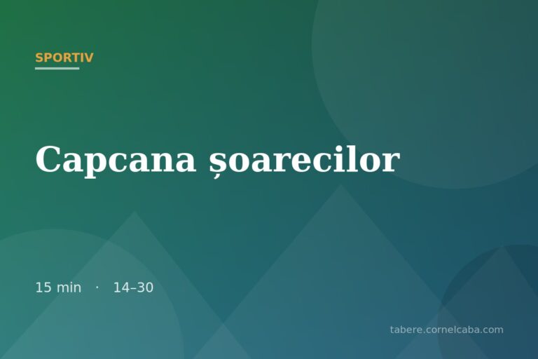 Ilustrație pentru jocul Capcana șoarecilor