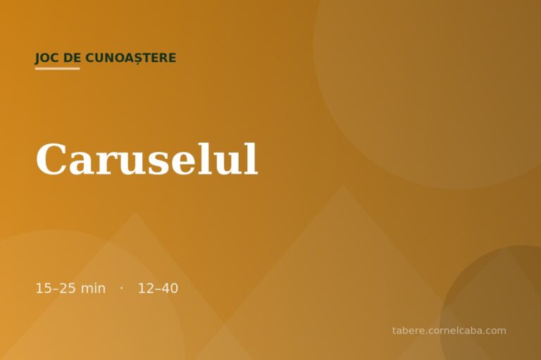 Ilustrație pentru jocul Caruselul
