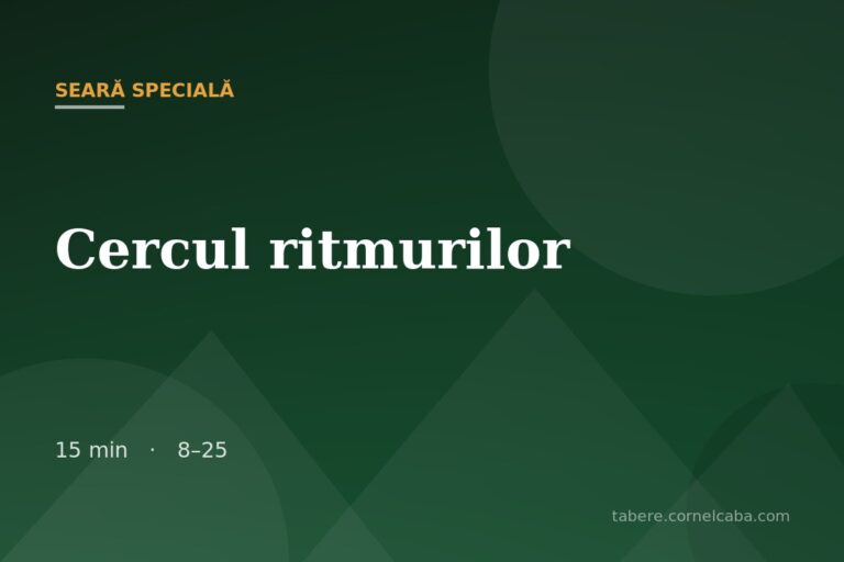 Ilustrație pentru jocul Cercul ritmurilor