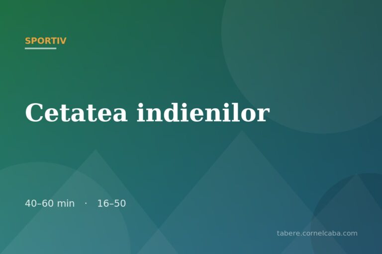 Ilustrație pentru jocul Cetatea indienilor