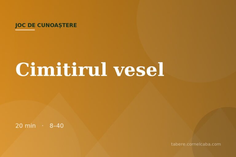 Ilustrație pentru jocul Cimitirul vesel