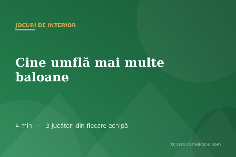 Ilustrație pentru jocul Cine umflă mai multe baloane
