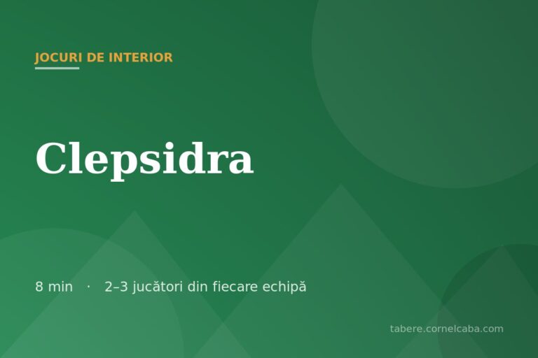 Ilustrație pentru jocul Clepsidra
