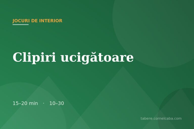 Ilustrație pentru jocul Clipiri ucigătoare