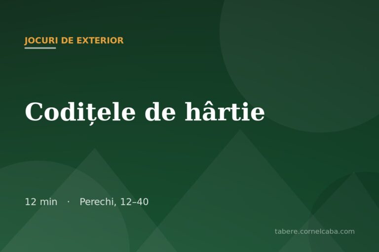 Ilustrație pentru jocul Codițele de hârtie