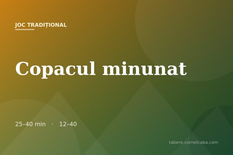 Ilustrație pentru jocul Copacul minunat