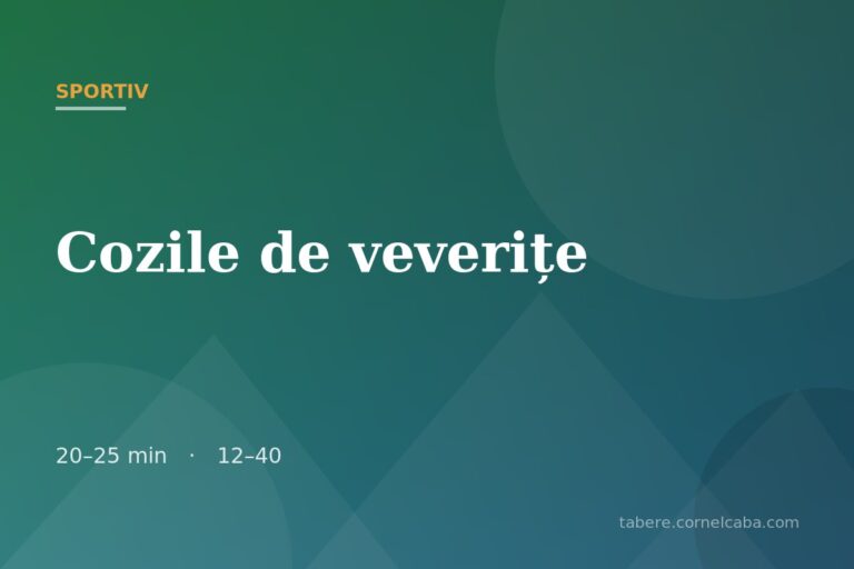 Ilustrație pentru jocul Cozile de veverițe