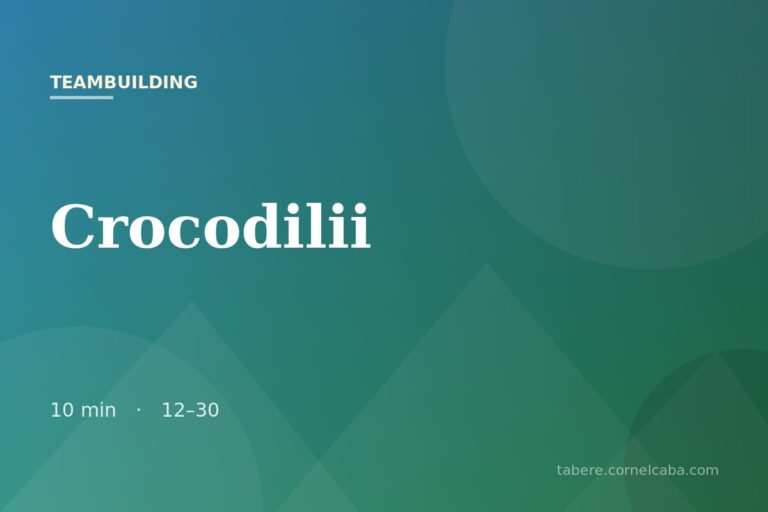 Ilustrație pentru jocul Crocodilii
