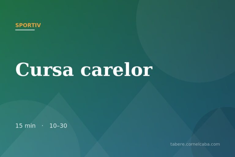 Ilustrație pentru jocul Cursa carelor