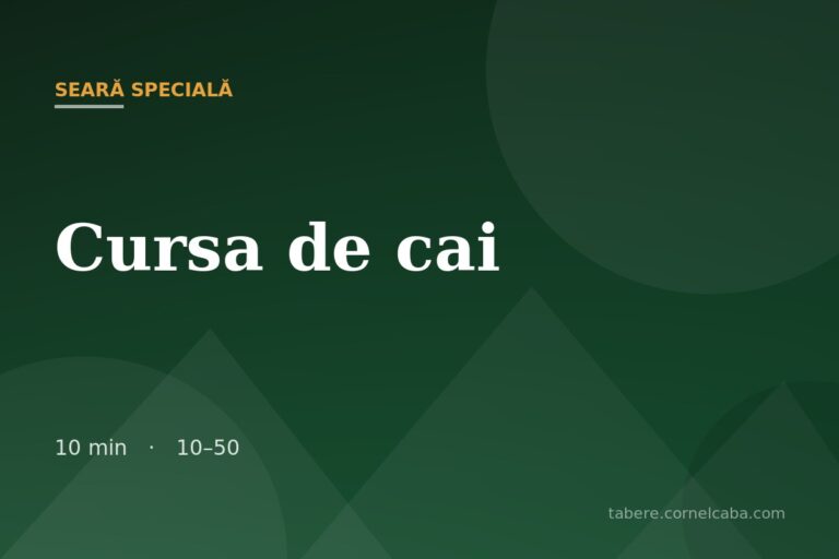 Ilustrație pentru jocul Cursa de cai