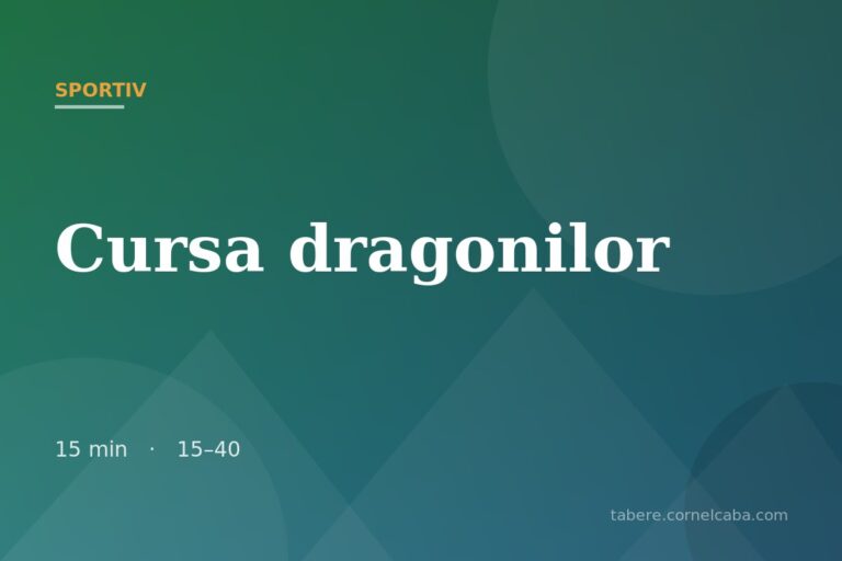 Ilustrație pentru jocul Cursa dragonilor