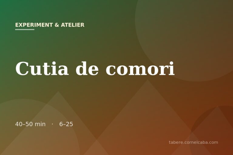 Ilustrație pentru jocul Cutia de comori