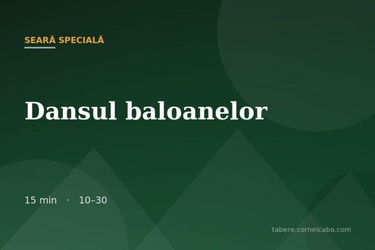 Ilustrație pentru jocul Dansul baloanelor