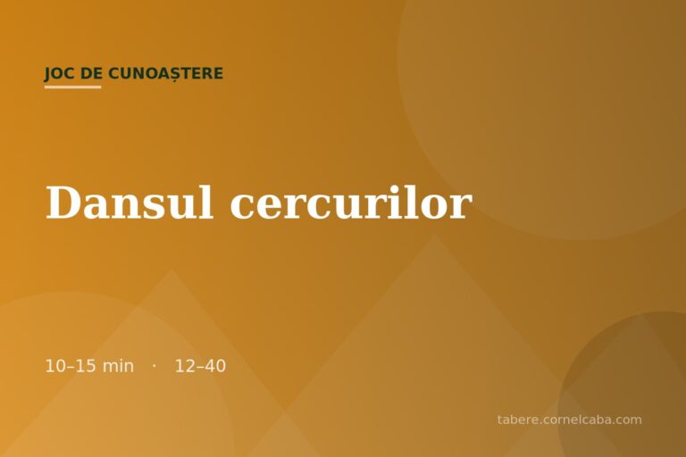 Ilustrație pentru jocul Dansul cercurilor