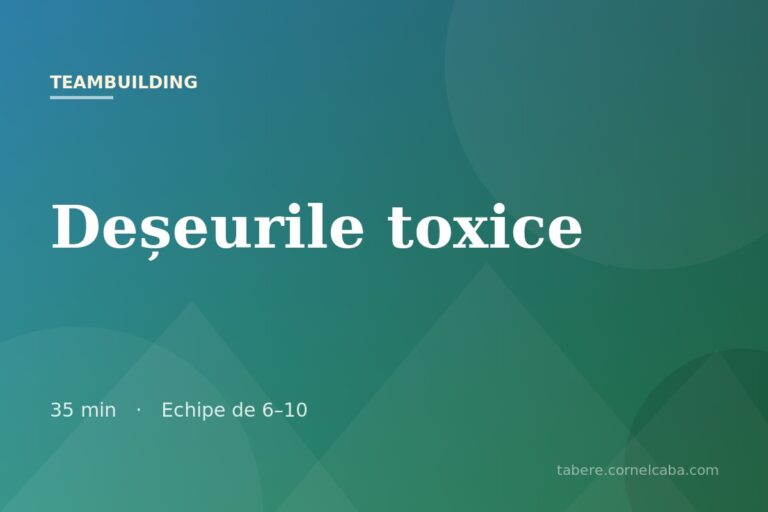 Ilustrație pentru jocul Deșeurile toxice