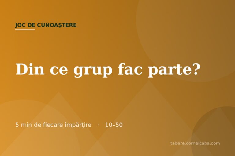 Ilustrație pentru jocul Din ce grup fac parte?