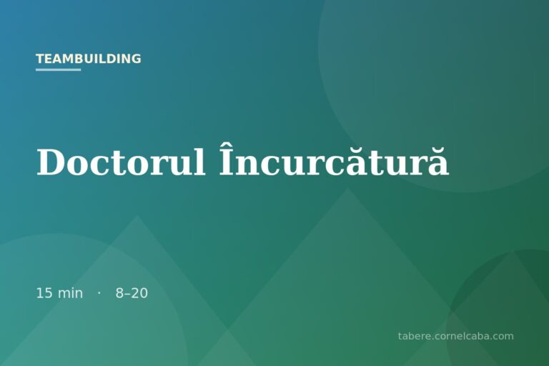 Ilustrație pentru jocul Doctorul Încurcătură