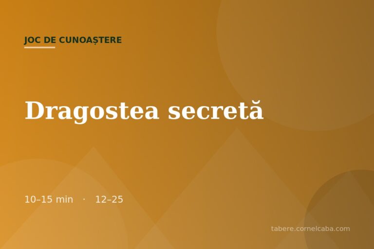 Ilustrație pentru jocul Dragostea secretă