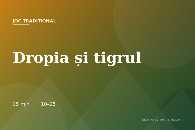 Ilustrație pentru jocul Dropia și tigrul