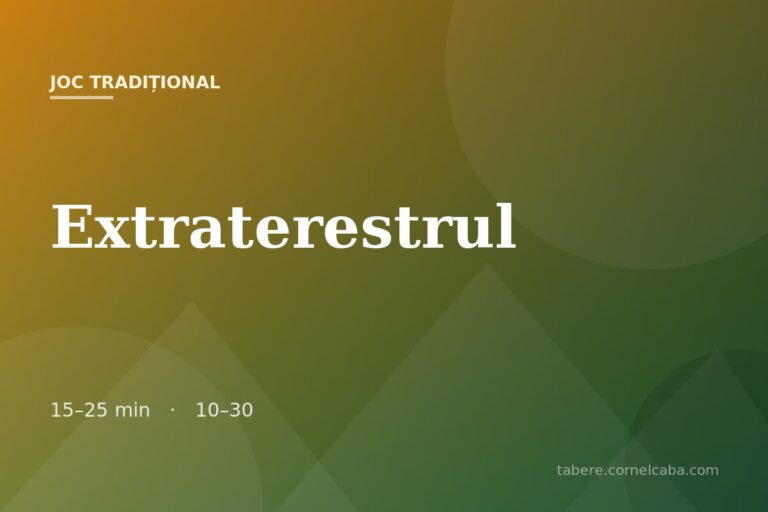 Ilustrație pentru jocul Extraterestrul