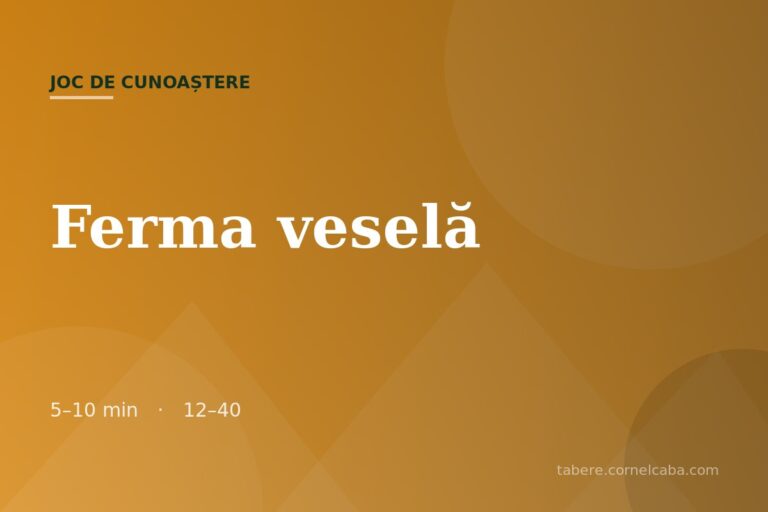 Ilustrație pentru jocul Ferma veselă