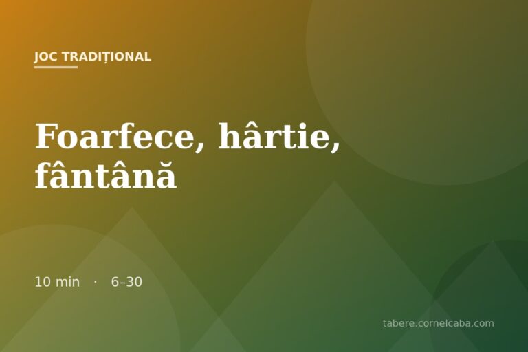 Ilustrație pentru jocul Foarfece, hârtie, fântână