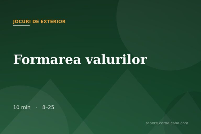 Ilustrație pentru jocul Formarea valurilor