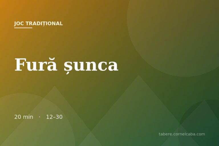 Ilustrație pentru jocul Fură șunca