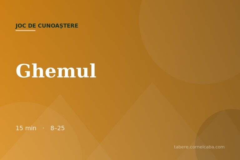 Ilustrație pentru jocul Ghemul