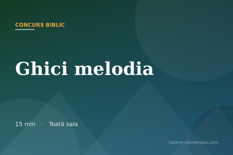 Ilustrație pentru jocul Ghici melodia
