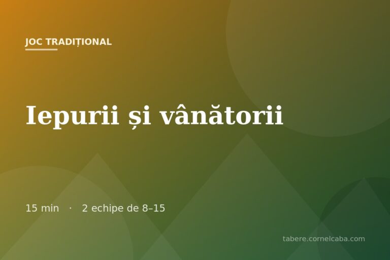 Ilustrație pentru jocul Iepurii și vânătorii