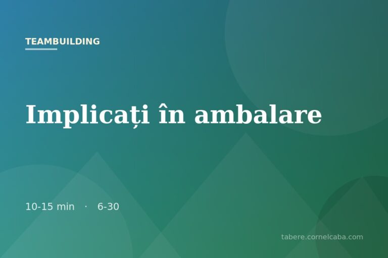 Ilustrație pentru jocul Implicați în ambalare