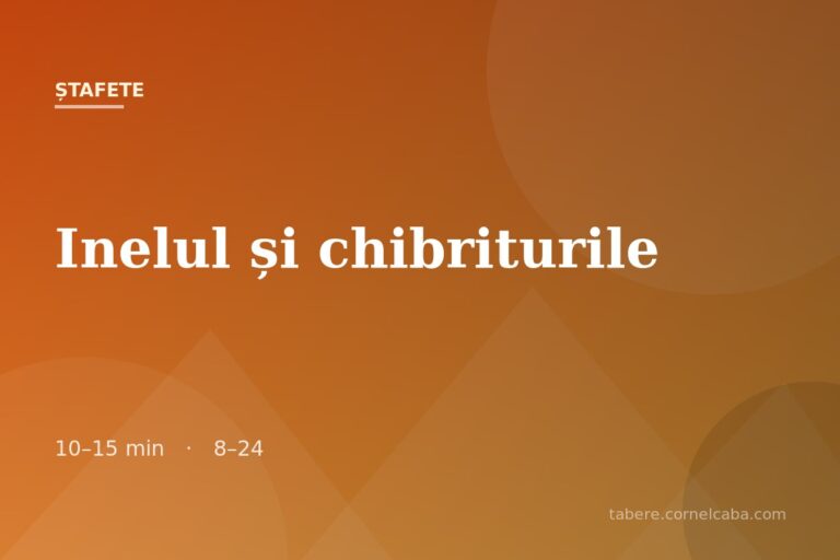 Ilustrație pentru jocul Inelul și chibriturile