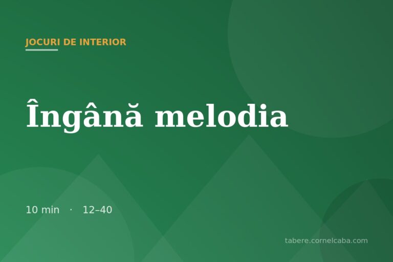 Ilustrație pentru jocul Îngână melodia