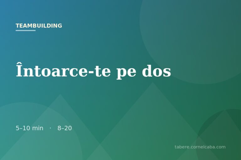Ilustrație pentru jocul Întoarce-te pe dos