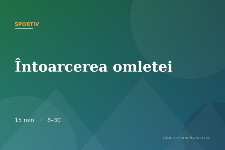 Ilustrație pentru jocul Întoarcerea omletei