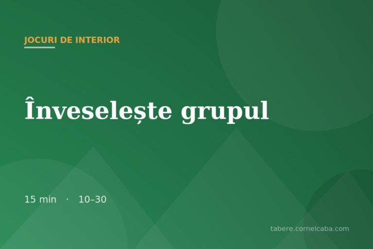 Ilustrație pentru jocul Înveselește grupul