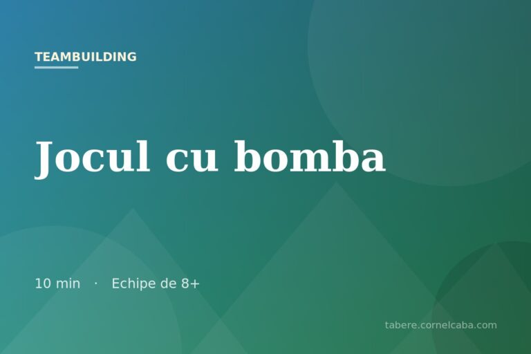 Ilustrație pentru jocul Jocul cu bomba